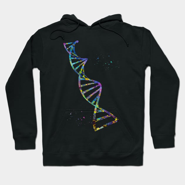 Double helix Hoodie by erzebeth